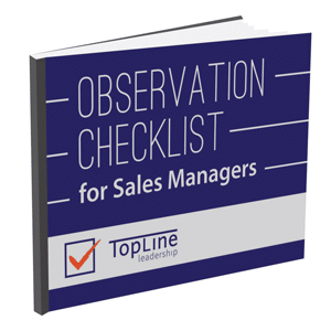 Observation Checklist for Sales Managers