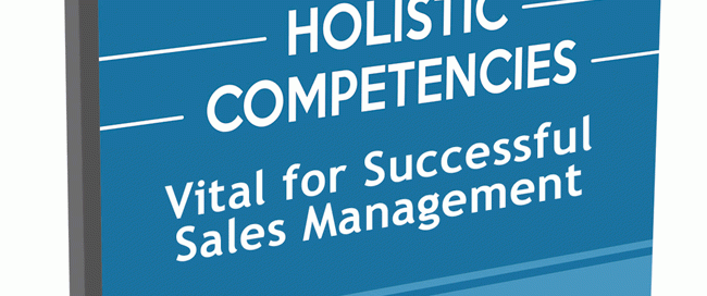 A book cover with the title of holistic competencies.